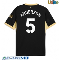 Maglie da calcio Manchester City Elliot Anderson #5 Seconda Maglia 2026-27 Manica Corta